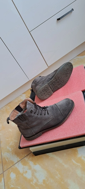 Bocanci din piele naturala Pier One 43.5-44 