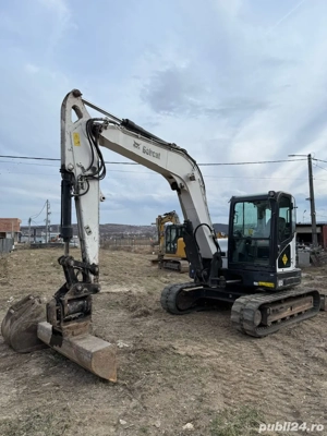 Bobcat E85 AN 2014, 9Tone Midiexcavator - imagine 5