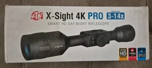 Luneta cu vedere zi noapte ATN X-Sight 4K PRO 3-14x, inregistrare 4K