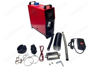 Siroco incalzitor auxiliar Diesel 12 24V+220V 3in1 Campion 9kw Nouu! - imagine 2