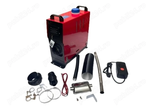 Siroco incalzitor auxiliar Diesel 12 24V+220V 3in1 Campion 9kw Nouu! - imagine 3