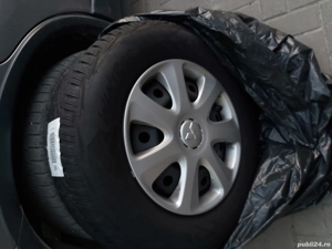 4 buc Jante, cauciucuri, capace de Mitsubishi, pe 16 '