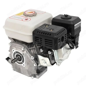 Motor pe benzină în 4 timpi, profesional, cu o putere de 7,5 CP, cu ax de 20 mm și fulie, nou.