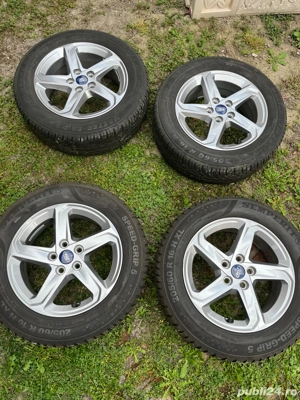 jante aliaj ford cu cauciucuri iarna 205.60.16