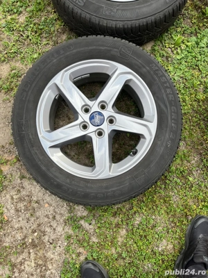 jante aliaj ford cu cauciucuri iarna 205.60.16 - imagine 7