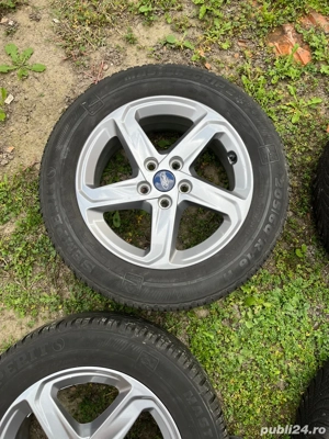 jante aliaj ford cu cauciucuri iarna 205.60.16 - imagine 8