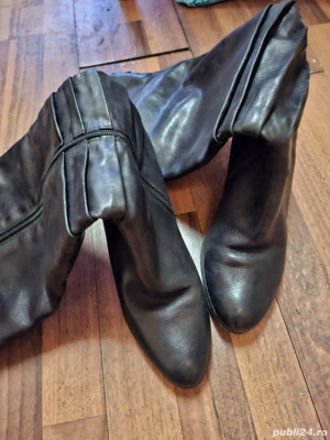 Cizme piele damă  - imagine 2