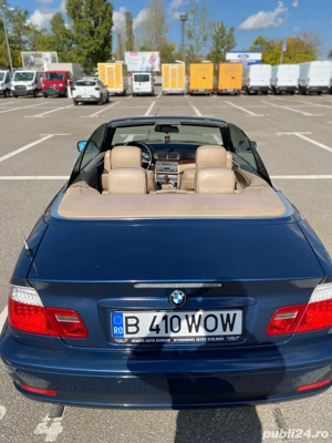 Bmw e46 cabrio an 2004 benzina 2.0 manuala - imagine 4