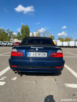 Bmw e46 cabrio an 2004 benzina 2.0 manuala