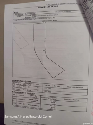     Vand teren intravilan com Gradistea sat rasa accept variante cu autoturisme  - imagine 2