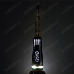 Antena Statie CB PNI LED 2000 90 cm baza magnetica 145mm Iluminare LED