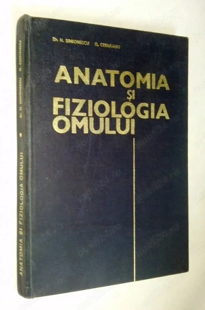 anatomia si fiziologia omului de n. simionescu si g. cernaianu cartonata 1966 244 de pagini