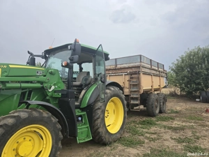 Remorca 12 tone cu snec pentru semanat