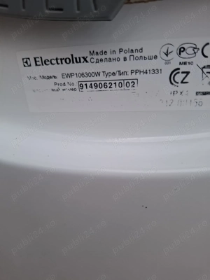 Vand masina de spalat ELECTROLUX 6kg in buna stare de functionare.