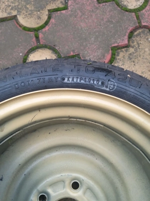 Roata de rezerva slim JI6X4T T125/70D16 - 5x108 CB 66.4 - imagine 3