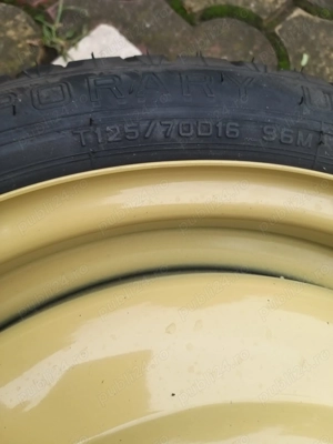 Roata de rezerva slim JI6X4T T125/70D16 - 5x108 CB 66.4 - imagine 2