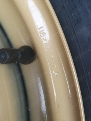 Roata de rezerva slim JI6X4T T125/70D16 - 5x108 CB 66.4 - imagine 5