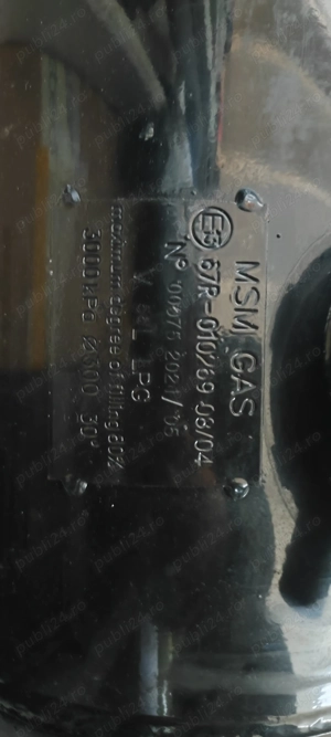 Vând instalație de gaz auto 55L
