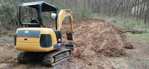 Miniexcavator de închiriat