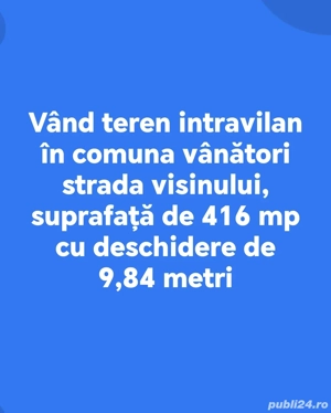 Intravilan Vânători  - imagine 4