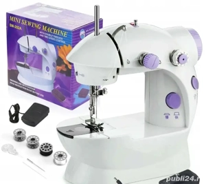 Mini masina de cusut,electrica,ace ,ate si pedala incluse, produse noi 