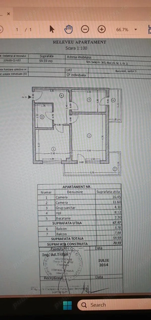 Vanzare apartament 2 camere - imagine 8