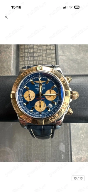 Vând ceas Breitling chronomat 44 original cu acte - imagine 3