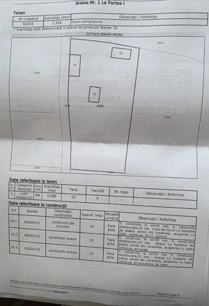 Vând casă bătrânească nelocuibila + teren 1500 m , Soporu de Câmpie (com. Frata, jud. Cluj).