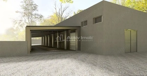 Hala  700 mp - teren 3998 mp - Nufarul