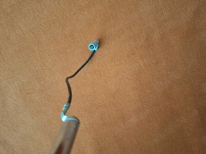 Antena telescopica 9 segmente + balama 90 grade 15cm 100cm - imagine 2