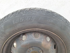 Jante de tabla cu cauciucuri de iarna stare buna - imagine 5