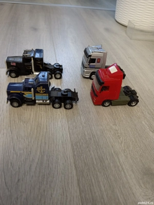 Machete cap tractor metalice și plastic - imagine 3