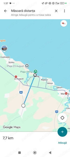 Vând teren Județul Constanța