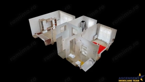 LIVE! Apartament doua camere, decomandat, Kasper, Tractorul - imagine 10