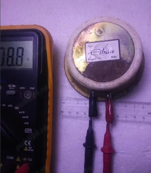 Tweeter difuzor raritate vintage Elbau Typ Bogen Ndb - imagine 2