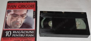 caseta video vhs - DAN GRIGORE -10 rugaciuni pentru pian
