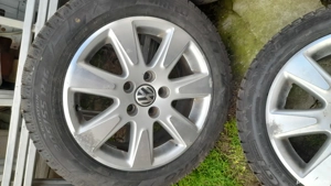 Jante 5x112 r16 cu cauciucuri de iarna 205 55 16