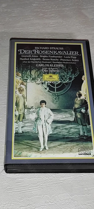 caseta video vhs - richard wagner - der rosenkavalier 