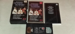 caseta video vhs originala - mozart - nunta lui figaro  