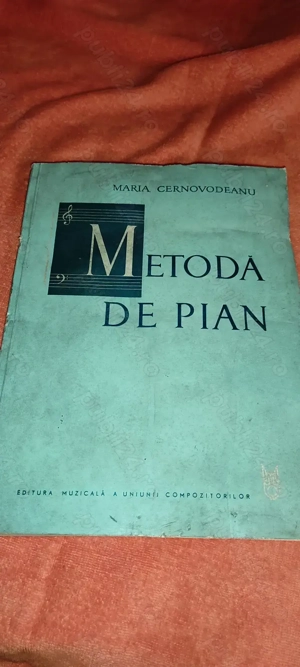 metoda de pian - maria cernovodeanu an 1974