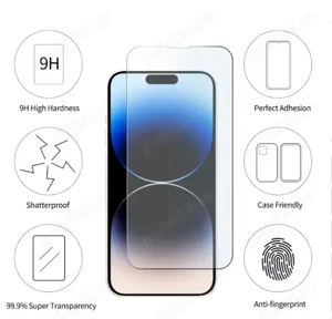 Set 4 bucati sticlă securizată pentru iPhone 12 Pro (protecție ecran)
