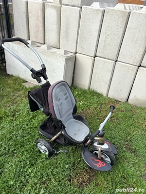 Tricicleta cu maner Puky CAT S6 Ceety