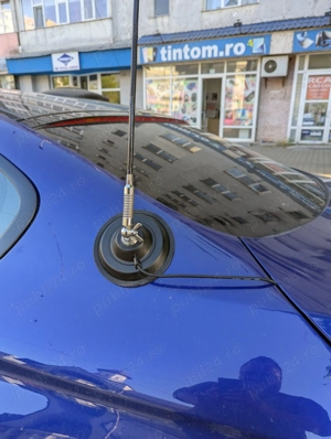 Antena CB + Baza Magnetica + Prindere Fluture Rabatabila + Cablu Talpa