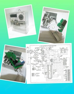 Contor electric monofazic digital 80A