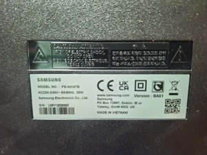 Audio hi fi profesional Subwoofer Samsung PS-WC67B 160W Wireless Made in Wietnam - imagine 4