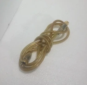 Cablu interconect profesional conectori auriti 2xF tata 1,5m nou - imagine 2