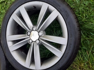 Vand set de 4 roti cu jante de ALIAJ Originale SEAT Sport- 17 inch - imagine 2