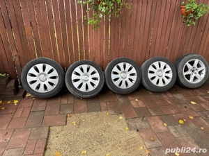 Roti Audi A4, 16inch, 5x112, anvelope de vara. - imagine 2