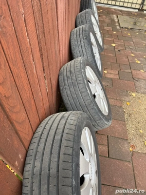 Roti Audi A4, 16inch, 5x112, anvelope de vara. - imagine 3