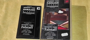 caseta visdeo originala philips - herbert von karajan - giuseppe verdi - falstaff